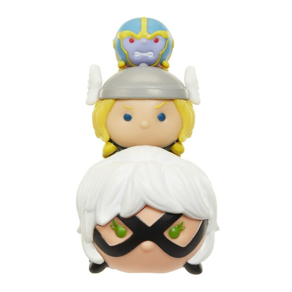 Marvel Tsum Tsum 3-Pack Figures - Black Cat/Thor/Thanos
