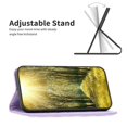 thumbnail image 2 of KAIYANG BINFEN COLOR BF Style-16 - Funda de piel con ranuras para tarjetas y diseño de rombos para Samsung Galaxy S25 Ultra, color verde, morado y multicolor, 2 of 5