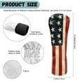 thumbnail image 6 of Pzuqiu Golf Club Covers Universal Portable Golf Driver Head Covers Protect Against Scratches and Damage for Woods and Driver Fairway Hybrids Women Men, Vintage American Flag, 6 of 8