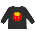 thumbnail image 3 of Inktastic French Fries Funny Food Boys or Girls Long Sleeve Toddler T-Shirt, 3 of 5