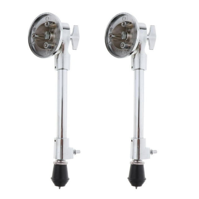 fastboy 2 Pcs Pieds de Tambour Antidérapants, Accessoire de Pied de Tambour Basse Tête Ronde