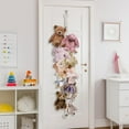 thumbnail image 5 of 2 Pack Animals Storage Chain, 80"Hanging Storage Chain with 80 Clips Stuffed Animal Display Holder Chain for Wall or Corner Nursery Play Roomn(Beige), 5 of 16