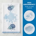 thumbnail image 4 of Unique Bargains Soft Absorbent Quick Dry Microfiber Kitchen Towel 4 Pack White 26" x 18", 4 of 8