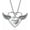 Grandma, variant on Heart Urn Cremation Urn Necklace for Dad / Mom Grandma Dad Pet Ashes Angel Wing Memorial Keepsake Pendant Jewelry