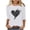 NQR1-Valentine's Day-White, variant on VKOYWKM Heart Shirts Women Valentines Day T-Shirts Heart Graphic Tees Tops 3/4 Sleeve Casual Crew Neck Love Heart T-Shirts Happy Valentines Day Blouses