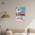 thumbnail image 2 of Art Remedy Modern Tiger Art Canvas, 20" x 30", Gallery Wrapped, Leopard Pink House, 2 of 7