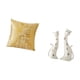 thumbnail image 5 of Funda de almohada,Fundas de cojín para sofá cama,funda de almohada cuadrada,Figura de gato,Esculturas de pareja de gatos Figura de gato decorativa,Esculturas divertidas de pareja de gatos, 5 of 8