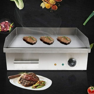 Reversible Nonstick Electric Griddle Grill - with Oversized Removable  Cooking Plate (1800W) 