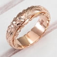thumbnail image 2 of New Women's Engraved Plumeria Flower Ring, 2 of 2