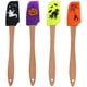 thumbnail image 1 of Juego de 4 espátulas de silicona para hornear de Halloween, espátulas antiadherentes para hornear, espátula flexible con mango de madera para cocinar/hornear Sincero Hogar, 1 of 6