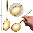 thumbnail image 2 of Cucharas para servir de acero inoxidable, 8 piezas, 2 of 4