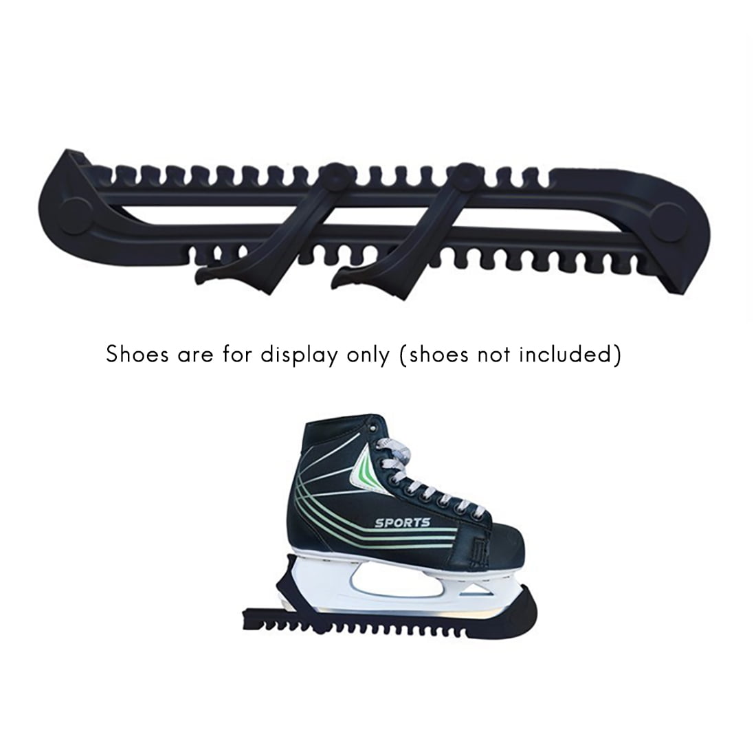 A&r Figure Skate Blade Guard Cover With Flexible Attachment & Drain Holes Teal 4 for sale online 
