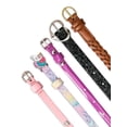 thumbnail image 2 of Wonder Nation Girls Assorted Belts, 5-Pack, XS-XXL, 2 of 2
