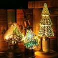 thumbnail image 6 of 2 Pack 3D Firework Bulb Firework Light Bulb E27 AC 85-220V 4W Retro Edison Bulb Starry Light Bulb for Party Home Christmas, 6 of 8