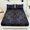 Gray, variant on 3PCS Dark Gothic Skull Damask Fitted Sheet Set, Vintage European Floral Print, Edgy Bedding for Bedroom, All-Season Use(Black,Queen)