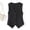 Black, variant on DuoJiaJ Womens Cotton Linen Suit Vest Summer Casual Sleeveless Button Down Tank Tops Black L