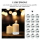 thumbnail image 5 of Juego de 200 vasos redondos de aluminio para velas de té, recipientes vacíos para cera de vela, moldes para velas, mechas para velas, velas de gel de gelatina, juego de velas de té, 5 of 6