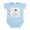 Sky Blue, variant on CafePress - I Love My Aunts Infant Bodysuit - Baby Light Bodysuit, Size Newborn - 24 Months