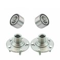 thumbnail image 1 of Front Wheel Hub & Bearing Left/Right Kit Set For 2006-2011 Honda Civic, 1 of 1