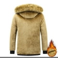 thumbnail image 4 of CYiJun Mens Winter Jacket Repellent Windproof Thicken Parka Winter Coat with Removable Hood, 4 of 8