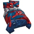 Marvel Spiderman Superhero Full Bedding Set with Reversible Comforter