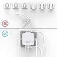thumbnail image 3 of USB Power Strip, 4 Outlet Cube Wall Power Strip with 2 Mains USB, 1 Type-C Port, 7 in 1 Mains USB Power Strip with Switch, USB Wall Power Strip Charge, 3 of 5