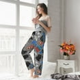 thumbnail image 6 of Picia Video Game Womens Soft Woven Cotton Elastic Waistband Sleep Pajama Pant Lounge Sleep Pant With Pockets And Drawstring-Small, 6 of 9