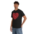 thumbnail image 5 of Familyloveshop LLC Women's Red Heart Love Shirt, Valentine's Day Graphic T-Shirt, Glitter Heart Sweatshirt, Valentine's Day Mommy, Sparkling Heart Shirt, 5 of 9