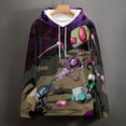 thumbnail image 4 of Pig Invader Zim Sweatshirt For Mens And Womens Fashion Hoodies Pullover Athletic Daily Hoody Hooded With Pocket And Drawstring Adult Unisex Sweatshirt Gift, 4 of 8