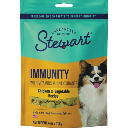 Stewart Immunity 4 Oz. Freeze-Dried Chicken Dog Treats 405333