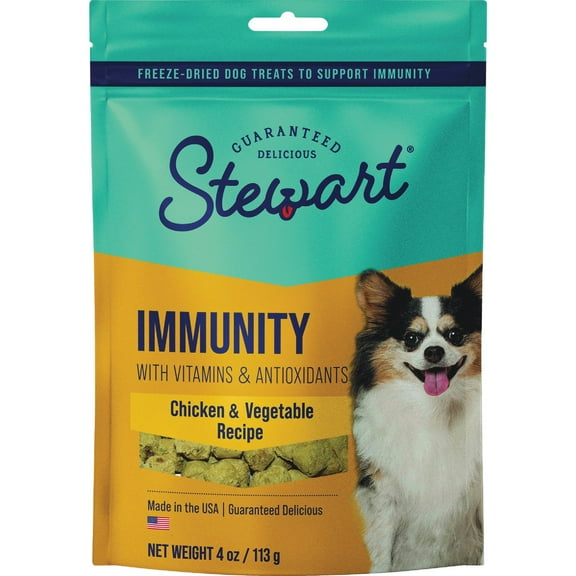 Stewart Immunity 4 Oz. Freeze-Dried Chicken Dog Treats 405333