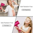 thumbnail image 4 of RAINBEAN Patented Water Ionic Hair Dryer 1800W with Magnetic Nozzle for Home Travel and Salon Pink, 4 of 4
