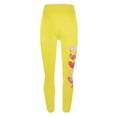 thumbnail image 5 of lcziwo Vacation Sales, Women's Valentines Day Printed Leggings High Waisted Butt Lifting Tight Pants Gym Casual Skinny Workout Yoga Pants Holiday Leggings Yellow XXL, 5 of 7