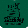 thumbnail image 4 of Inktastic Its My Birthday Lets Smash Cake Boys or Girls Baby Bib, 4 of 4