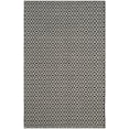 thumbnail image 2 of SAFAVIEH Montauk Corrine Geometric Cotton Area Rug, Ivory/Black, 4' x 6', 2 of 5