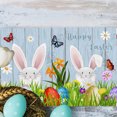 thumbnail image 5 of Qocolhg Easter Welcome Door Mat Bunny/Egg Spring Floor Mat Indoor Outdoor Entrance Bathroom Door Mat Non-Slip Washable Home Party Decorations 19.7x31.5 Inch, Easter Clearance, 5 of 6