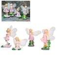 thumbnail image 1 of Figuras de Hadas Adornos, Figuras de Hadas de Flores en miniatura para interiores y exteriores para el Hogar para Jardín, 1 of 7