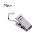 thumbnail image 3 of Injueey 80pcs/set Clips resistentes con ganchos: resistentes y duraderos para varias aplicaciones convenientes Decoración del hogar plata, 3 of 6