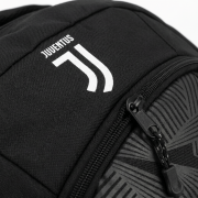 Icon Sports Juventus Soccer Backpack, Black, 100% Polyester