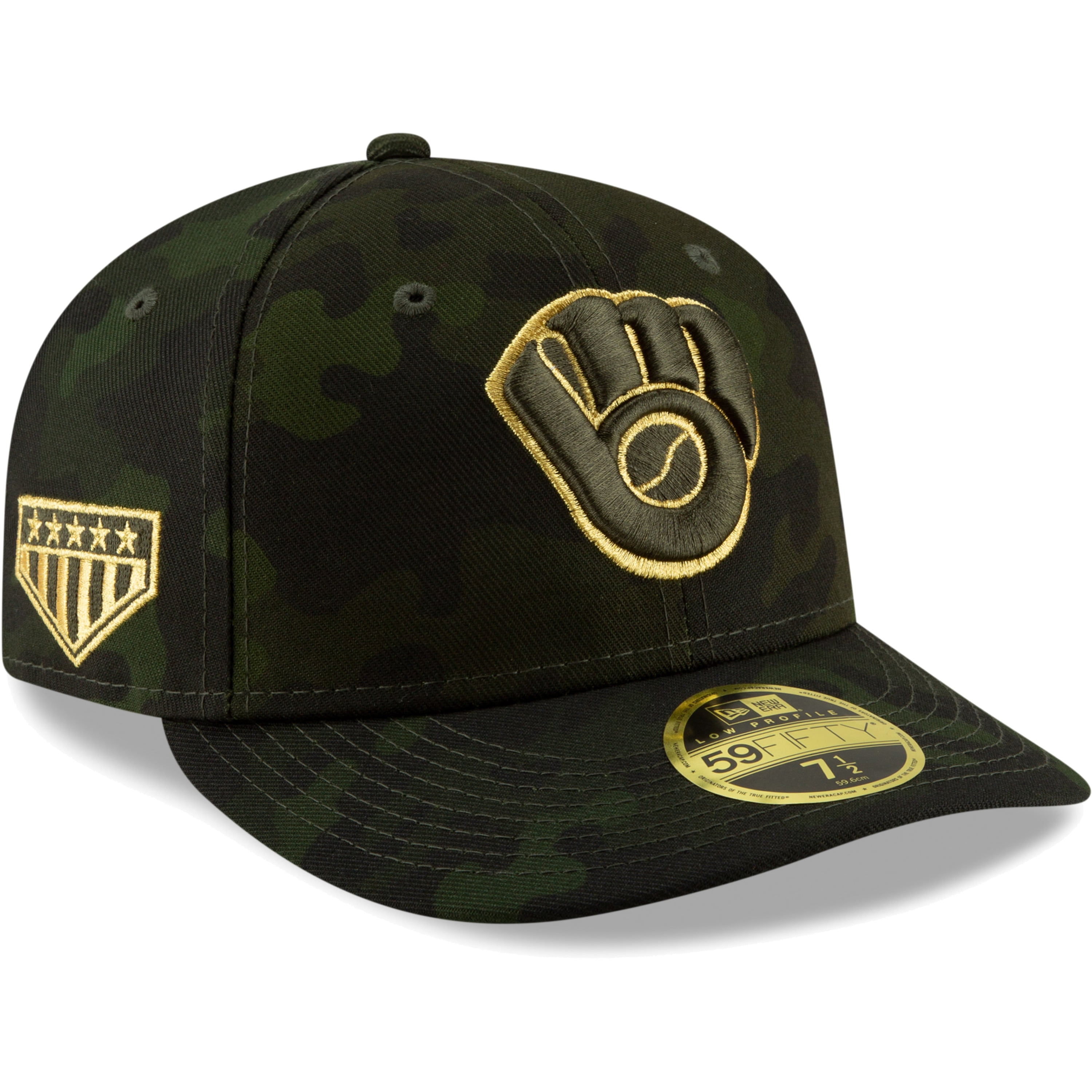 milwaukee braves low profile hat