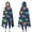 DarkBlue Cartoon Dinosaurs, variant on Wearable Blanket,DarkBlue Cartoon Dinosaurs SpeechBubbles Pattern Hooded Wearable Flannel Blanket for Adults & Teens,Winter Poncho Shawl Wrap Cape Cozy Anti-Pill,50"x60"