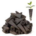 thumbnail image 1 of Indoor Hydroponic Supplemental Herb Seedling Pot Kit For Root Growing & Germination With Sponge & Labels - 50 Sets 26s, 1 of 1