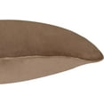 thumbnail image 3 of A1HC Hypoallergenic Down Alternative Pillow Inserts, 20x20 in, Square, Pack of 2, Brown Derby, 3 of 7