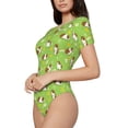 thumbnail image 3 of Picia Guinea Pigs Womens One Piece Swimsuits Modest Tummy Control Bathing Suits Lace Up Slimming Swim Suit-Medium, 3 of 9