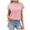 RD2, variant on XUELUO Boho Tops For Women Summer Solid Color Round Neck Short Sleeve Loose Fit Casual Elegant Shirts For Women Tee Shirts StreetwearL