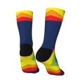 thumbnail image 5 of Womens Funny Socks Arizona Flag Gay Pride Printed Patterned Socks Novelty Socks, 5 of 7