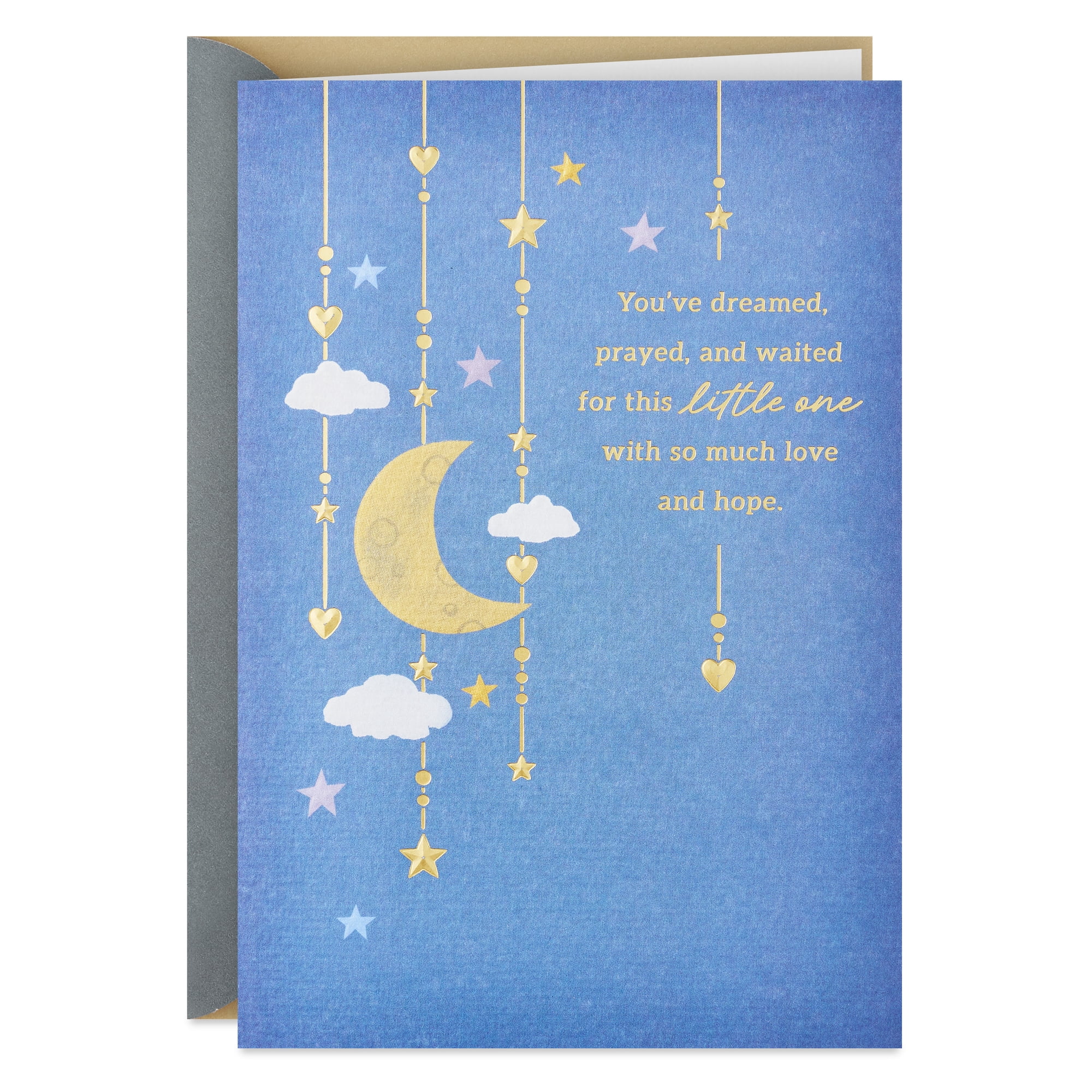 Hallmark New Baby Card (What a Gift, What a Blessing)