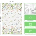 thumbnail image 6 of Flowers Floral Spring Kitchen Towels Dish Towels, 18x26 Inch Daily Seasonal Summer Dragonfly Decoration Hand Towels Set of 2, 6 of 6