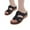 Blue, variant on AXXD Wedge Sandals for Women Summer New Shoes Hollow Flower Sandals Wedge