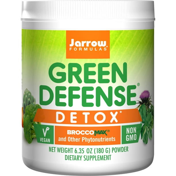 Jarrow Formulas Green Defense Detox* with and Other Phytonutrients, 6.35 oz Walmart